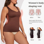 MISSMOLY Women V-neck Shapewear Camisole Tummy Control Body Shaper Slimming Underwear Compression Corset Bustier Tank Tops S-3XL - Matrix-studios.com