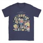 Paprika Satoshi Kon Anime Film Montage T Shirts Men's  100% Cotton T-Shirts Crew Neck  Tees Short Sleeve Clothing 4XL 5XL - Matrix-studios.com