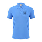 2025 Summer Causal Polo Shirt Custom Logo Printed Text Picture Brand Embroidery Personal Design Breathable Men And WomenTops - Matrix-studios.com