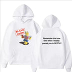 Blame John Printed Hoodie Autumn Winter Women Men Casual Funny Fashion Oversize O-Neck Long Sleeve Sweatshirts Fleece Pullover - Matrix Studios