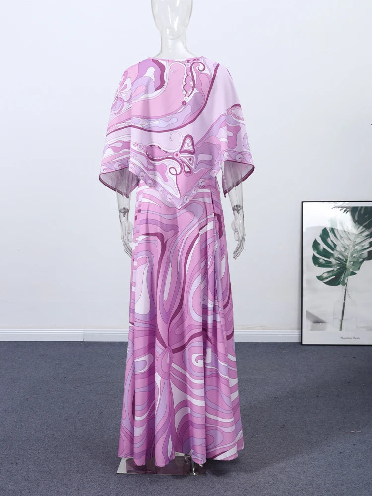 Loose Printed Shirt Skirt Suits Women Beach Irregular Full Sleeve Top Female Sets 2026 Fashion Summer Long Skirt Ladies Outfits - Matrix-studios.com