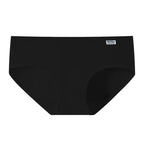 Candy Color Underpant Women'S Comfort High-Quality Cotton Mid Waist Breathable Solid Skin Friendly Panties Plus Size Briefs Soft - Matrix Studios
