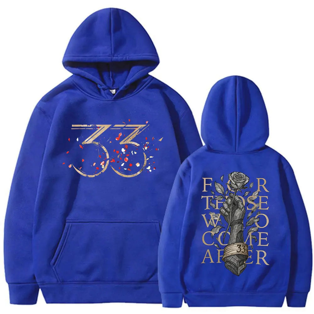 Game Clair Obscur Expedition 33 for Those Who Come After Hoodies Men Clothing Casual Long Sleeves Hooded Sweatshirts Streetwear - Matrix Studios