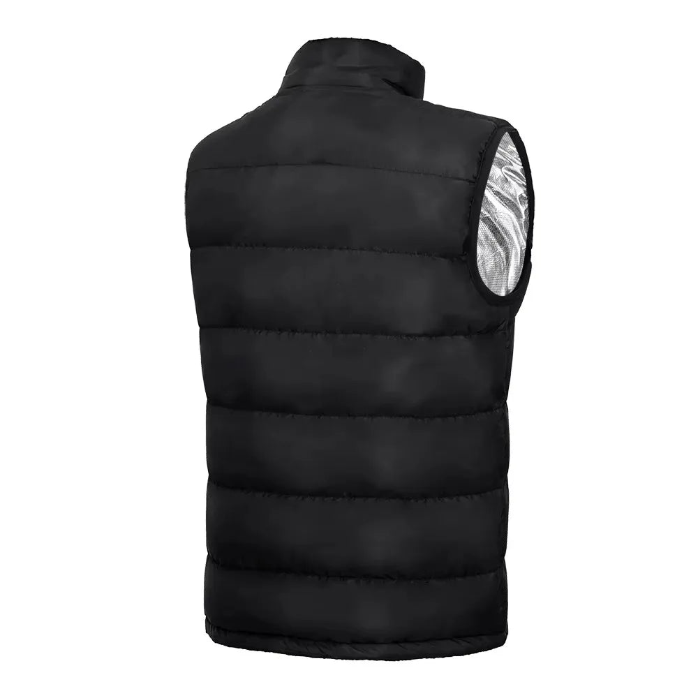 9 Heated Vest Zones Electric Heated Jackets Men Women Sportswear Heated Coat Graphene Heat Coat USB Heating Jacket For Camping - Matrix Studios