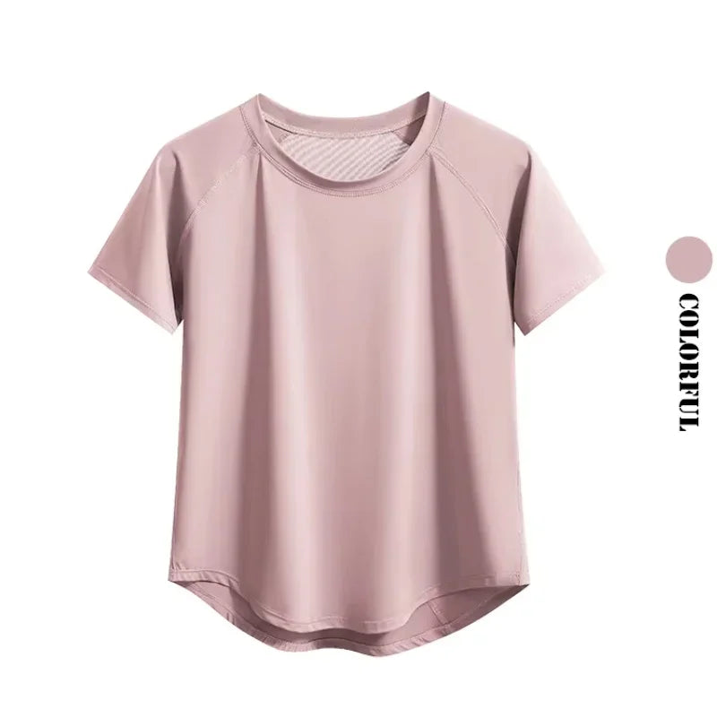 DRUR 2pcs Gym Set Women Summer Sportswear Outfit 2 Piece Short Sleeve Sports Shirt Shorts Sets Jogging Suit Female Tracksuit New - Matrix-studios.com