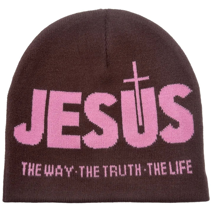 letters knitted hat fall and winter new outdoor travel windproof ear protection multifunctional headset cold cap men and