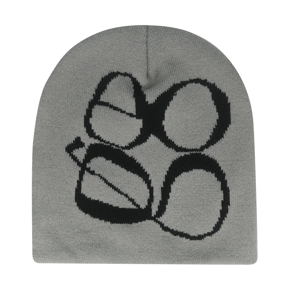 Y2K Letter Knitted Winter Autumn Beanie Cap Men Women Kanye Beanies Gorras Hombre Top Warm Skiing Hat Ear Hats Hip Hop Skullcap - Matrix-studios.com
