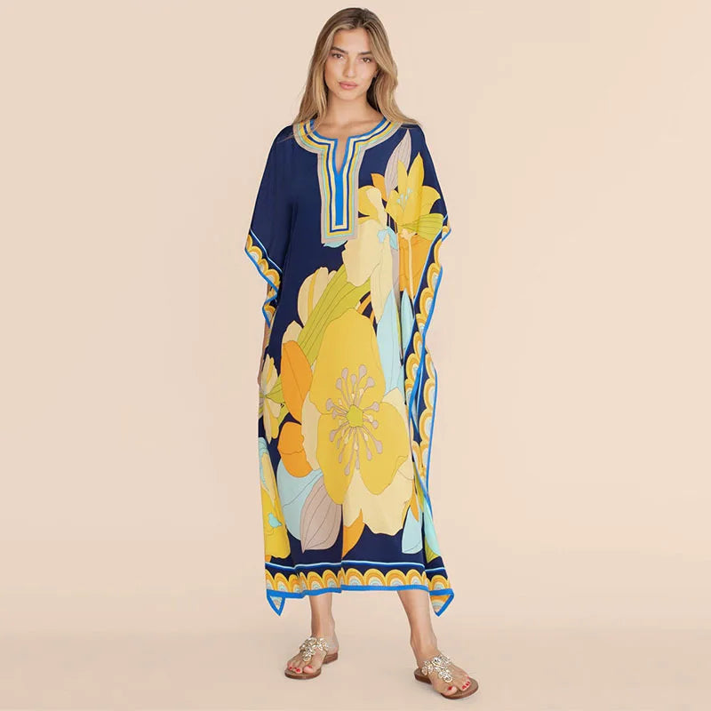 Beach Outfits for Women Cover-ups Swimsuit Bathing Suit Maxi Dress Summer Clothe Plus Size Swimwears - Matrix Studios