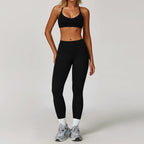 2/3PCS Yoga Suit Sports Set Gym Set Women Tracksuit Running Workout Clothes Long Sleeve Sports Bra Athletic Wear Yoga Clothing - Matrix-studios.com