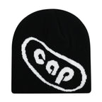 Y2K Letter Butter Knit Hats Skullies Beanies Autumn Winter Warm Hat Men Women Hip Hop Quality Skiing Cap Cycling Windproof New
