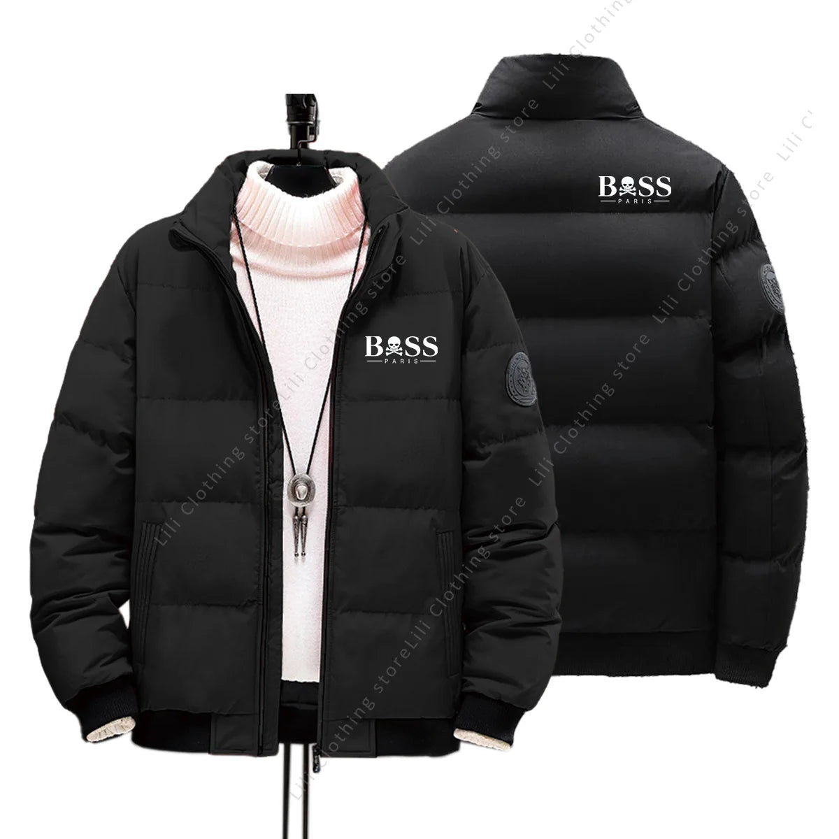 Mens Winter Jackets 2026 New Thick Warm Parkas Puffer Jacket Bomber Jacket Down Coats Fashion Designer Clothes Men Down Jackets - Matrix Studios