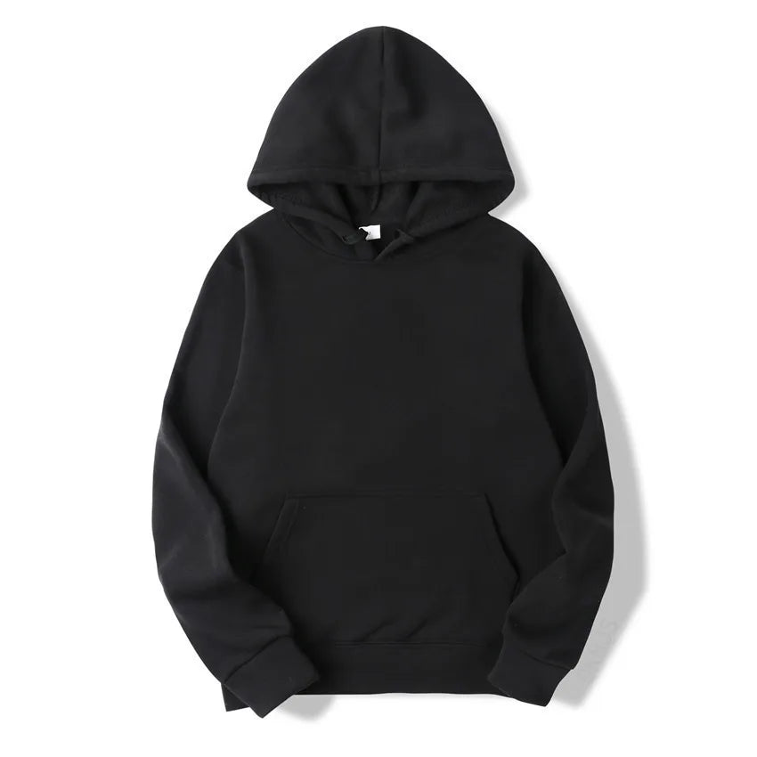 New Fashion Men's Women's Hoodies Spring Autumn Winter Casual Hoodies Sweatshirts Men Tops Solid Color Hoodie Sweatshirt Male - Matrix Studios