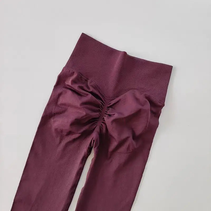 High Waist Yoga Leggings Women Seamless Push Up Sport Leggings Fitness Running Hip Lift Yoga Pants Highly Elastic Gym Leggings - Matrix-studios.com