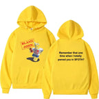 Blame John Printed Hoodie Autumn Winter Women Men Casual Funny Fashion Oversize O-Neck Long Sleeve Sweatshirts Fleece Pullover - Matrix Studios