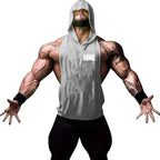 Men's Vest Sleeveless Sweatshirt Gym Top Men Man Sleeveless Shirt Bodybuilding Fitness Clothing T-shirt Singlets Singlet Clothes - Matrix Studios