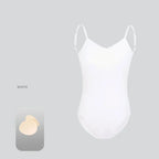 Ballet Leotards for Women Camisole Dance Leotards Adjustable Straps Sleeveless Dancing Ballet Bodysuit Adult Gymnastics Leotard - Matrix-studios.com