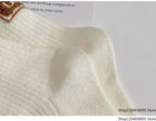 5/10 Pairs Socks Women Luxury Designer Cashmere Wool Sock Solid Warm Thick Pile Embroidered Logo Mid-Calf female Snow Boot Socks - Matrix Studios