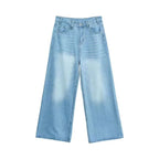 Summer Men Baggy Jeans Unisex Vintage American Style Straight Wide Leg Denim Pants Fashion Brand Hot Sale Casual Trousers - Matrix Studios