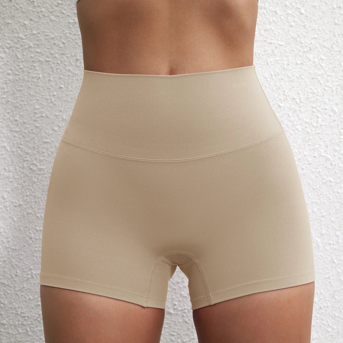 Sexy Solid Color High Waist Athletic Yoga Short Leg Cycling Women Fitness Sport Short Comprehensive Training Jogging Squat Proof - Matrix Studios