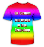 DIY Custom Full printing 3D Hoodies Create Design Photo/You Want Pattern Personalized Customized Zipper Sweatshirts oversize - Matrix Studios