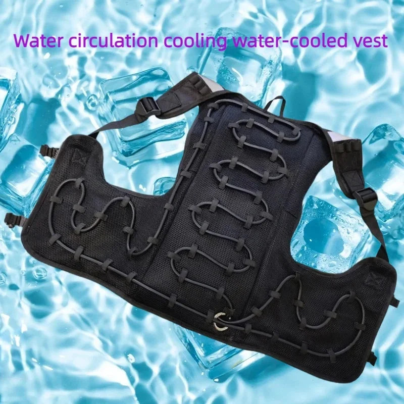 Water Circulation Cooling Vest Water Cooling System Outdoor Hiking Fishing Travel Physical Cooling Work Jacket Summer Breathable - Matrix Studios