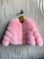Style Real Fur Coat 100% Natural Fur Jacket Female Winter Warm Leather Fox Fur Coat High Quality Fur Vest - Matrix Studios