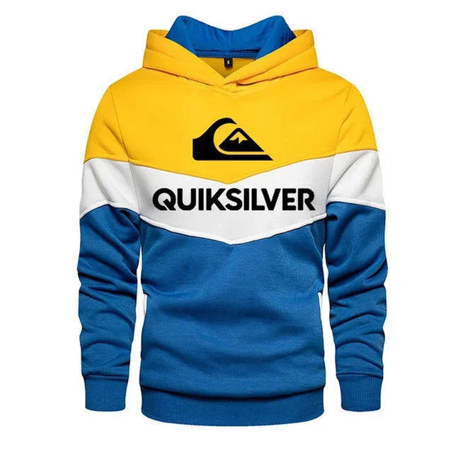 2025 New Men's Hoodie Splicing Outdoor Leisure Sportswear Street Fashion Men's Warm Wool Hoodie Autumn/Winter Coat - Matrix Studios
