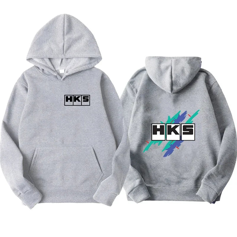 Japan JDM Modified Car HKS ENDLESS Hoodie Women Men Printed Hoodie Loose Casual Hoody Sweatshirt Unisex Long Sleeve Pullover - Matrix Studios