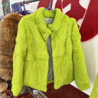 Fancy Rani Natural Rabbit Fur Coat Women Winter Jacket Real Leather And Fur Women's Clothing Female Outerwears With 2024 - Matrix Studios