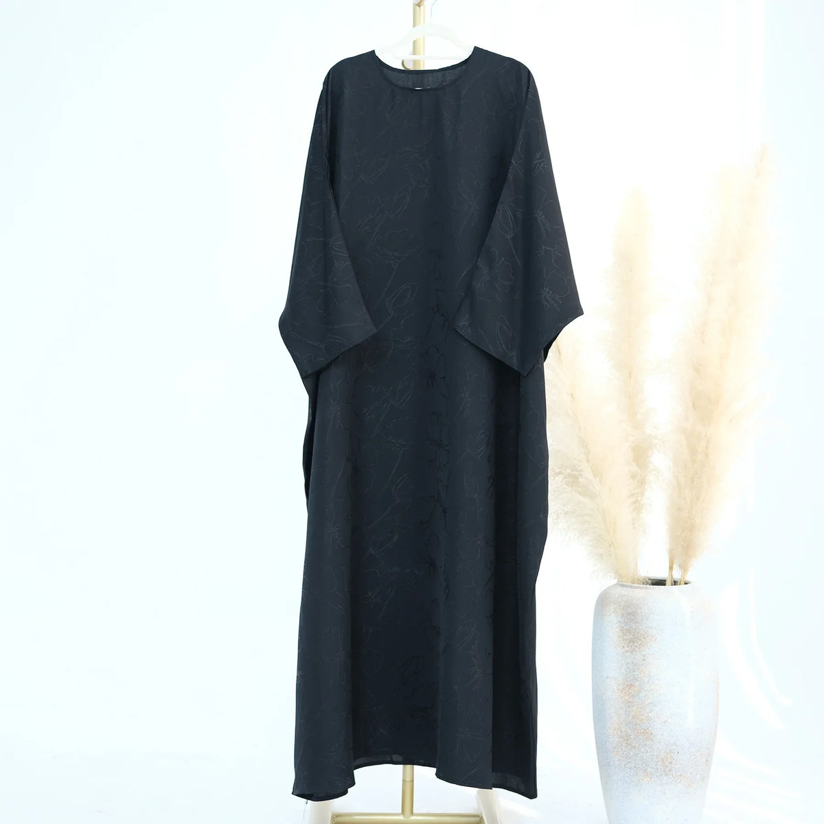 Luxury 2 Piece Muslim Outift Sets for Women Ramadan Dubai Hijab Abaya Dress Islamic Party Kaftan Robe Elegant Turkey Gown 2025 - Matrix-studios.com