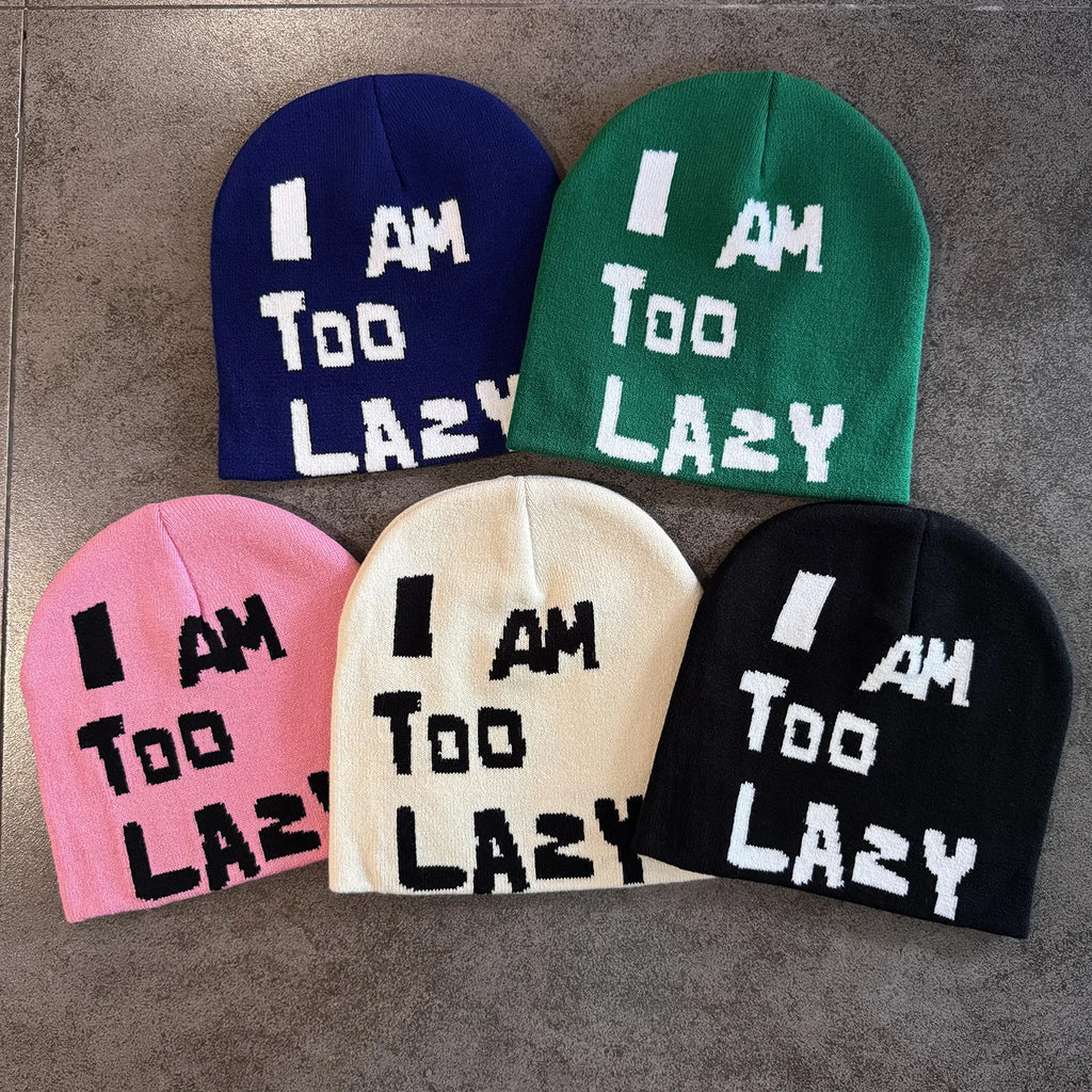 New Autumu Winter Keep Warm Knit Hat Women Men Skiing Beanies Outdoor Cold Hat Cycling Skullcap Fashion Letter Y2K Hiphop Beanie