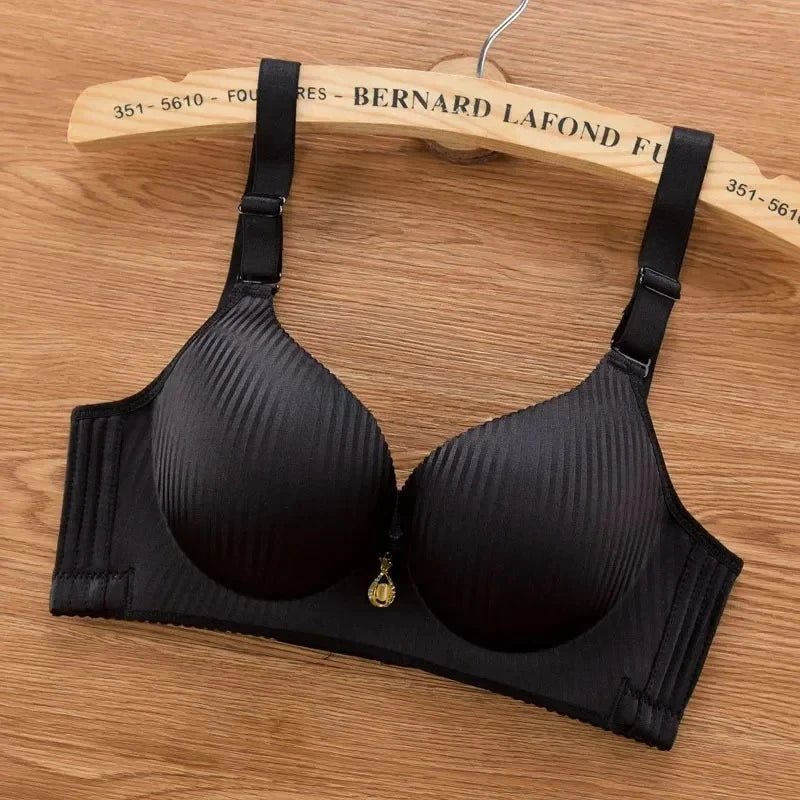 8CM Thick Padded Push Up Bra for Small Chest Seamless Wireless Comfort T-Shirt Bra Natural Lingerie with Adjustable Straps - Matrix Studios