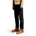 Red Tornado 17oz SD-107 Slim Cut Jeans Selvdege Denim Men's Pants Straight Leg - Matrix Studios