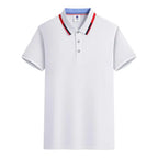 Summer Casual Short-sleeved Polo Shirt POLO Shirt Personal Company Customization Embroidery Printing Personalized Design Top - Matrix-studios.com