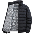 Men's Parka Men's Jacket Winter New down Jacket Solid Color Warm Jackets Men Business Leisure Coat Teenager Coats 96188 - Matrix Studios