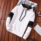 Men's Hoodies Long Sleeve Casual Printing With Letter Sweatshirts New Spring Hip Hop Pullover Sports Top Male Hooded Sweatshirts - Matrix Studios