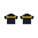Y2k Barca Polo Shirt Retro Two Color Embroidered Logo Men Women Sweatshirt High Street Casual Streetwear Unisex Boxy Polo Shirt - Matrix-studios.com