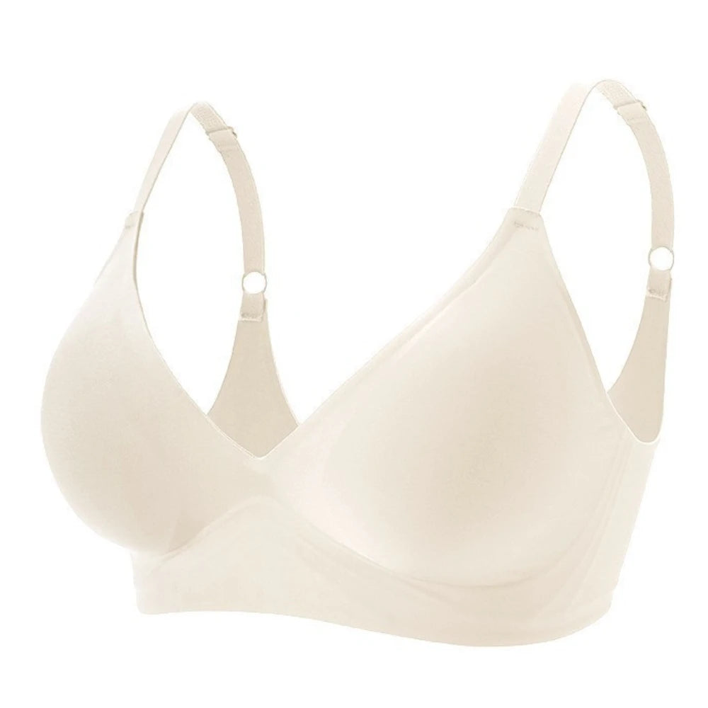 Latex Jelly Underwear Seamless Bras for Woman Wireless Sleep Removable Padded Bralette One Piece Brassiere No Wire Comfortable - Matrix Studios