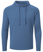 Summer Men's Long Sleeve UPF 50+ Hoodie T-Shirts, Rash Guard Quick Dry T-shirt Outdoor Sport Running Pullover - Matrix Studios