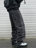 Y2k New Baggy Jeans Male Hip Hop Harajuku Trousers Wide Leg Denim Pants Men's Jeans Streetwear Korean Oversize Cargo Pants - Matrix Studios