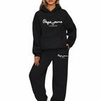 2026 Womens Print Hooded Sweatshirts Suit High Quality Hot Sales Outfits Clothing Fashion Casual Jogging Pants Sets - Matrix-studios.com