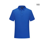 Summer 230g 100% Cotton Polo Shirt Print Logo Customized Embroidery Company Group Name Men Women Short Sleeved Breathable Top - Matrix-studios.com