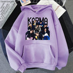 2025 New Album KARMA Hoodie Hot Song Ceremony Retro Women/men Hoodies Autumn Winter Clothes Aesthetic Sweatshirt Vintage - Matrix Studios