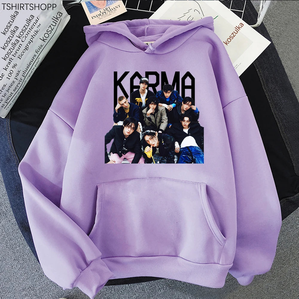 2025 New Album KARMA Hoodie Hot Song Ceremony Retro Women/men Hoodies Autumn Winter Clothes Aesthetic Sweatshirt Vintage - Matrix Studios