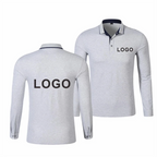 Long Sleeve Polo Shirt 2023 New Casual Long Sleeve Top Personal Company Custom Embroidery Men and Women Polo Shirt Long  Sleeve - Matrix-studios.com