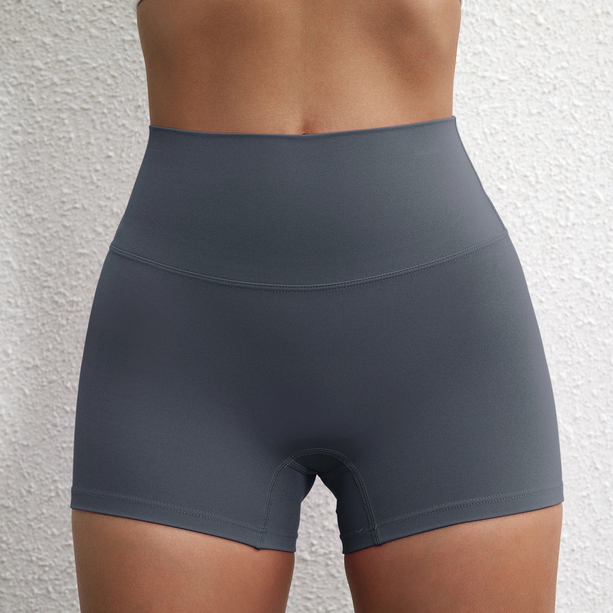 Sexy Solid Color High Waist Athletic Yoga Short Leg Cycling Women Fitness Sport Short Comprehensive Training Jogging Squat Proof - Matrix Studios
