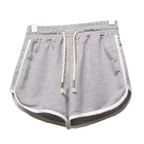 1pcs Summer Women Casual Solid Shorts Girl Gym Workout Shorts Pants Ladies Mid Waisted Yoga Short Student  Loose Shorts S-3XL - Matrix Studios