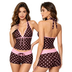 Women'S Swimsuit 2 Piece Polka Dot Tankini Swimsuit For Women Cute Bikini Top With Boyshorts Triangle Bathing Suit For Women - Matrix-studios.com
