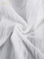 Clacive Fashion White Cotton Woman Blouse 2024 Elegant Stand Collar Puff Sleeve Shirts Casaul Classic Blusa Tops Female Clothing - Matrix-studios.com