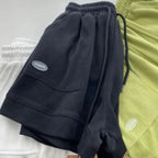 2026 Women's Comfortable Loose Wide-legged Drawstring A Pants Slim Waist Slim Fit Casual Home Versatile Sports Shorts New - Matrix Studios